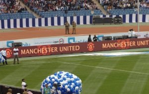 Zhongchen Electronics LED Perimeter System Manchester United Saudi Arabia