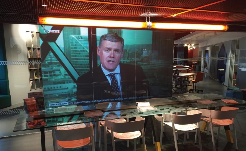 rear projection screens live events